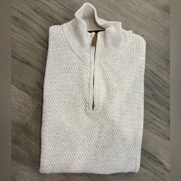 Quarter Zip Knit Sweater - Picture 4 of 5